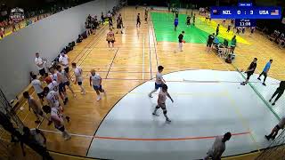 New Zealand vs United States / Foam Men / Dodgeball World Championships 2024