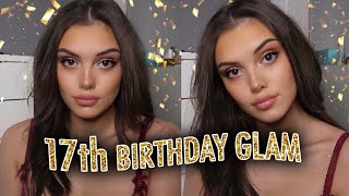 17th BIRTHDAY GLAM GET READY WITH ME! | India Grace