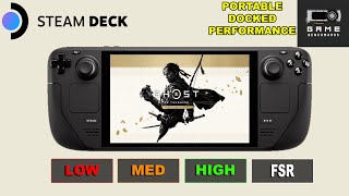 Steam Deck | Ghost of Tsushima Performance Review / Benchmark 800P, 900P, FSR