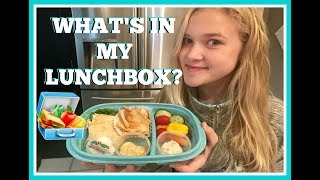 WHAT'S IN MY LUNCHBOX?  1ST DAY OF SCHOOL BENTO BOX LUNCH IDEAS