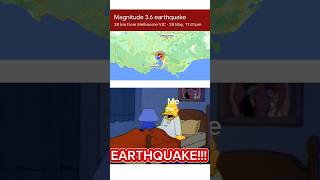 I HAD AN EARTHQUAKE HERE IN AUSTRALIA!!