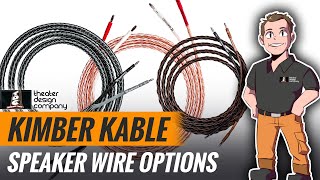 Kimber Kable 4PR - 8TC - 12VS  Audiophile Speaker Cable Unwrapping.  Nicest looking wire ever!