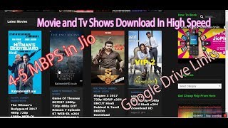 How to Download Movies and TV shows in high Speed (Google Drive Method)