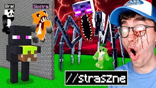 Oszukuje Młodsze Rodzeństwo Komendą STRASZNE w Minecraft!