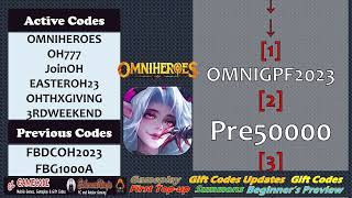 6th New Gift Code Update Omni Heroes