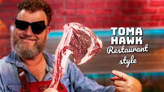 Hoe maak je Tomahawk RESTAURANT style op de BBQ?