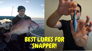 Top 3 BEST LURES for SNAPPER!