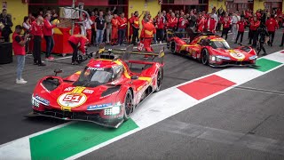 $5.4M Ferrari 499P Modificata on Track, F1 donuts and more! Finali Mondiali 2023