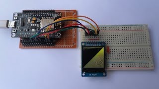 ESP8266 NodeMCU with ST7789 TFT graphics test