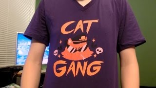 Personal Bits 0278: i got one of Dodger's "Cat Gang" shirt