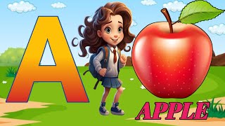 ABCD|Basic Hindi Alphabet: A फॉर Apple, B फॉर Ball||