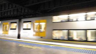 Sydney Trains M set M1 + M35 arriving at Circular Quay