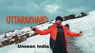 UTTARAKHAND | Tungnath & Chandrashila | Drone Shots | Snowfall