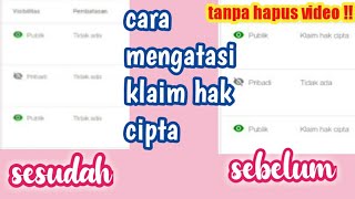 cara mengatasi klaim hak cipta di youtube