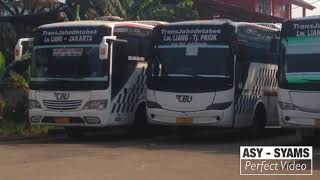 Inilah bus yang ada diterminal leuwiliang