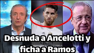 Pérez anuncia el contrato con Ramos tras la lesión de Militao en el partido del Real Madrid