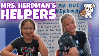 Mrs. Herdman's Helpers! EP. 1 - CLASS JOBS