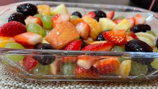 Fruit Salad for flat tummy