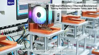 Tower Heat Sink, Computer Heat Sink Thermal Efficiency Testing Machine#machine #manufacturing