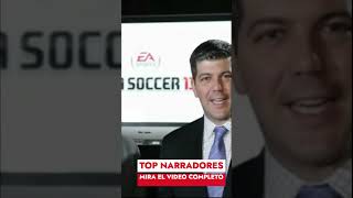 Top mejores NARRADORES de FUTBOL - Puesto 5