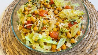 Chickpea Protein Salad | Italian Salad| Quick & easy healthy salad recipe | Diet recipe