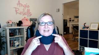 Review Blabok Cervical Neck Brace - Comfortable Adjustable with No Hair Pull Velcro