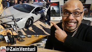 Lamborghini Performante LaunchControl Crash Reaction