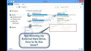 How to Fix External Hard Drive Not Showing Up