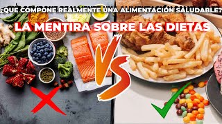 La VERDAD sobre la alimentación saludable que NADIE te cuenta