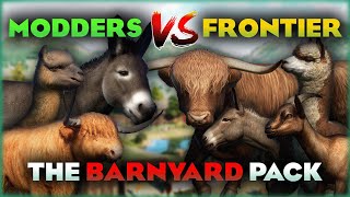 🐔 MODDERS VS. FRONTIER! | The Barnyard Animal Pack