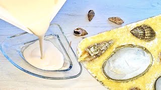 2 Super İdeas to Make with Plaster, Waste Materials and sea ​​shells !