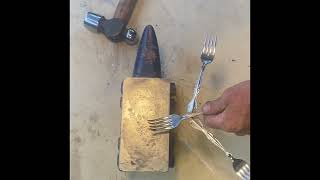 Silverware art, necklace and ring holder