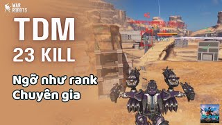 Một trận đấu Tử chiến nhóm, nhưng cứ ngỡ như rank Chuyên gia - War Robots 🇻🇳