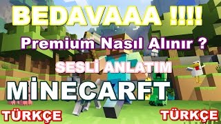 Minecraft Bedava Premium Alma %100 2017 GÜNCEL #TÜRKÇE