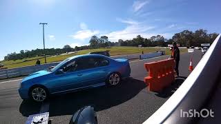 BMW X4M at Lakeside Drags