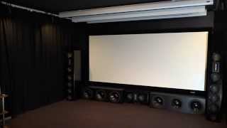 Beamerleinwand, Motorleinwand Screen Int. Compact Homecinema