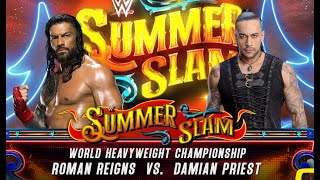 WWE | Roman Reigns vs Damian Priest | World Heavyweight Championship | Full Match