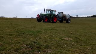 Erste Gülle 2020 | Fendt Farmer 311 Turbomatik LSA | Streumix 7000