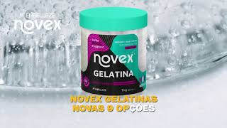 #OQueTeDefine: Novex Gelatinas chegou com 9 opções pra definição e brilho!