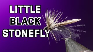 Little Black Stonefly Fly Pattern | Fly Tying Tutorial