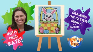 Easter Drawings for kids - Drawing for Kids - How to Draw the Easter Bunny - art for kids