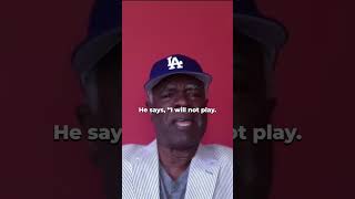 Glynn Turman & Art Evans challenge Sidney Poitier to game of Tennis