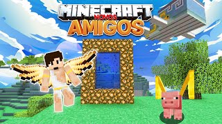 FUI PARA O CÉU - MINECRAFT NOVOS AMIGOS #03