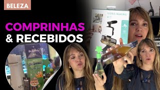 RECEBIDOS e COMPRINHAS: produtos para cabelos, perfume, look fitness e equipamentos | Setembro