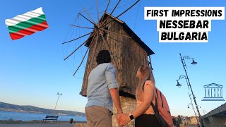 FIRST Impressions of Nessebar, BULGARIA 🇧🇬 UNESCO Town of Nessebar, BULGARIA | Couple Travelling