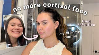 How I Got Rid of My "Cortisol Face" & Got a Defined Snatched Jawline in 3 weeks!✨