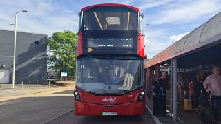 FRV. Transport UK London Bus Route 111: Kingston - Heathrow Central. Electroliner EV (3006)(LV72BYZ)