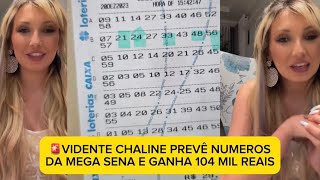 HOMEM JOGA NÚMEROS DE CHALINE E GANHA NA MEGA DA VIRADA