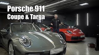 Porsche 911 Coupe vs Targa!