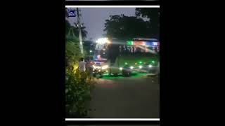 JAI GURU BUS Mass WHATAPP STATUS WITH LIGHTING IN NIGHT / #MPRCREATIVE